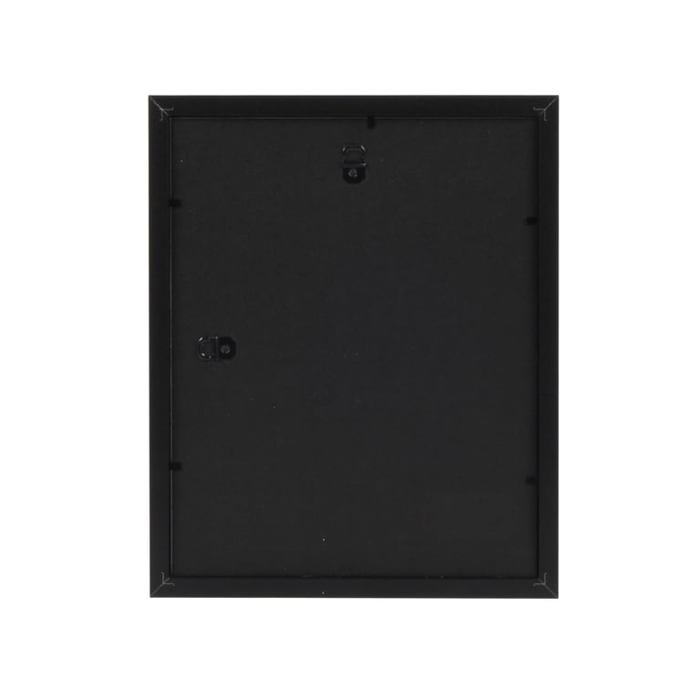 7-Pack Picture Frame Collage Set – Multi-Size Wall Gallery Frames (16x20, 11x14, 8x10, 5x7), Solid Wood, Black