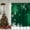 Green 1, variant on Christmas Shower Curtain, Red Balls Christmas Snowflakes Shower Curtains for Bathroom, Winter Holiday Xmas Funny Glitter Sparkle Fabric Cloth Bath Curtain Decoration, 72x72 Inch