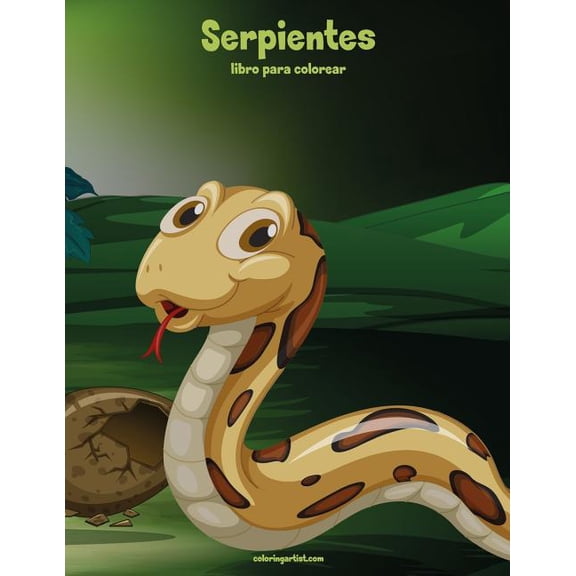 Serpientes Serpientes libro para colorear 1, Book 1, (Paperback)