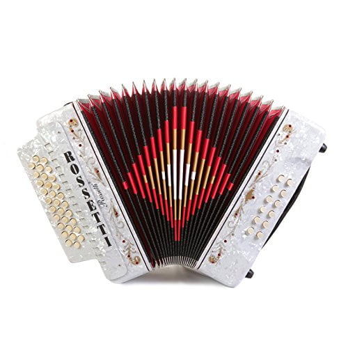 Rossetti, Accordéon de 31 Touches (ROS3112-FBE-WT)