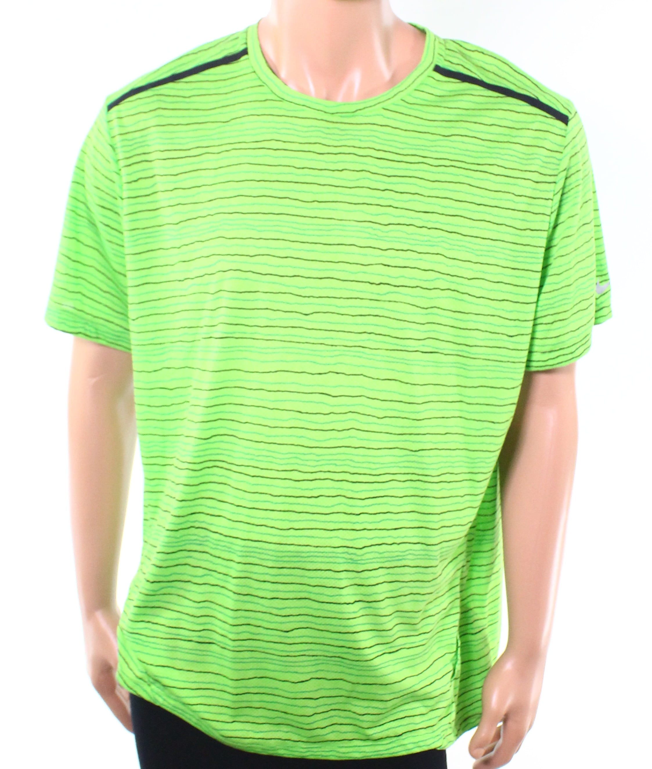 lime green nike shirt men's