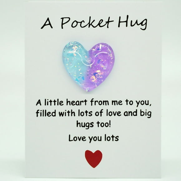 Pocket Hug Encouragement Cards And Heart Shaped Pocket Hug Keepsakes To Assist Family Members And Loved Ones In Escaping Bad Moods. Please Enfold Them And Present This To Them. Praying for You Cards