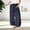 Navy, variant on Delayuji Womens Wide Leg Pants Cotton Linen Pants Barrel Pants Baggy Elastic Waisted Pants Loose Trousers With Pockets