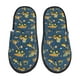 thumbnail image 1 of Fotbe Modern Excavator Pantuflas Peludas para Mujer con Estampado, Zapatillas de Peluche, Zapatos de Invierno para Casa, Uso Interior y Exterior-Large, 1 of 8