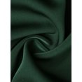 thumbnail image 6 of DARING DIVA Satin Bodysuit Button Up Long Sleeve Shirt X-Small Dark Green, 6 of 6
