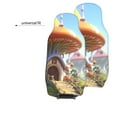 thumbnail image 6 of Sikiie Cute Mushroom Town Car Seat Protector 2 Pack Car Seat Cushion Mat, Car Seat Covers for SUV, Truck, Van, 6 of 7