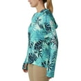 thumbnail image 3 of Columbia Women's Super Tidal Tee Hoodie, Dolphin Tropical Print, Small, 3 of 5