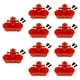 thumbnail image 4 of 10 bebederos para pollos y aves de corral, ligeros, resistentes y fáciles de instalar. Rojo, 4 of 9