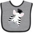 thumbnail image 3 of Inktastic Zebra Boys or Girls Baby Bib, 3 of 4