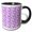 Black/White, variant on 3drose, Abstract Geometrical Colorful Circle Pattern Background Design, 11oz Mug