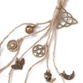 thumbnail image 3 of Iron & Alloy Protective Witch Bells for Doorknob Hanging Ornaments Jute Cord Witch Wind Chime for Home Decor Antique Bronze 31cm, 3 of 4