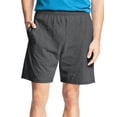 thumbnail image 3 of Hanes Men's Jersey Short with Pockets Small Black, 3 of 3