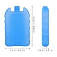 Tersarium 2Pcs Freezer Packs For Coolers Ice Block Cooler Freezer