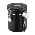 thumbnail image 3 of Contenedor de almacenamiento al vacío para granos de café con herramienta de registro de fecha para el hogar 1.5L, 3 of 9