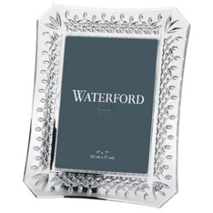 LISMORE BY WATERFORD CRYSTAL 5X7 PICTURE FRAME (Best Way Sell Waterford Crystal)