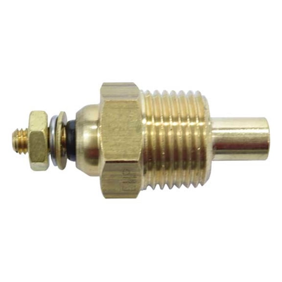 EMP 75-01942 3/8" Temp Sender for OMC 2.3L 4-Cyl, 85 HP, 5.0-5.8L V8, 170-240 HP Ford & GM Engines - 3/8″ x 18 NPT, 10-32 Stud Terminal