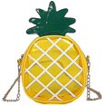 thumbnail image 1 of Bolso de hombro con forma de piña, cadena, bolso bandolera pequeño, bolso de piel sintética para teléfono móvil, 1 of 3