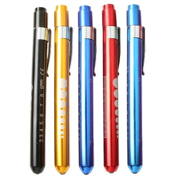 Mini Pen-shaped Led Flashlight - Perfect Gift For Medical Professionals And Mechanics Made With Alloy