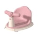 thumbnail image 2 of Asiento de baño para bebé, asiento de bañera para bebé, asiento de piso, ventosas portátiles antideslizantes, taburete de ducha, silla de asiento de Rosa, 2 of 9