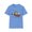 Carolina Blue, variant on Chopper Helicopter Graphic Unisex Cotton Softstyle Short Sleeve Tee 2
