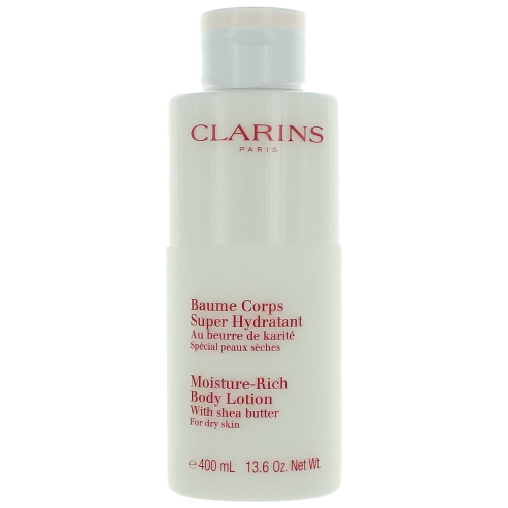 Clarins Clarins New MoistureRich Body Lotion, For Dry Skin, (Super Size Limited Edition), 13.