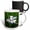 Multicolor, variant on 3drose, Iris, 11oz Two-tone Green Mug