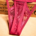 thumbnail image 6 of Panties for Women Tbopshirt Womens Thongs,Hipster Underwear,Women Lace See-Through Breathable Thongs Briefs Panties Lingerie Underwear,Cheeky Panties, 6 of 7
