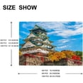 thumbnail image 7 of Dreamtimes 500 PCS Jigsaw Puzzles, Artwork Gift for Adults Teens Castle in Osaka with Autumn Leaves Wooden Puzzle Games, 20.5" x 14.9", 7 of 7