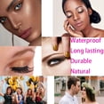 thumbnail image 4 of Paleta de sombras de ojos Virtegasas Glitter 9 colores a prueba de agua, 4 of 7