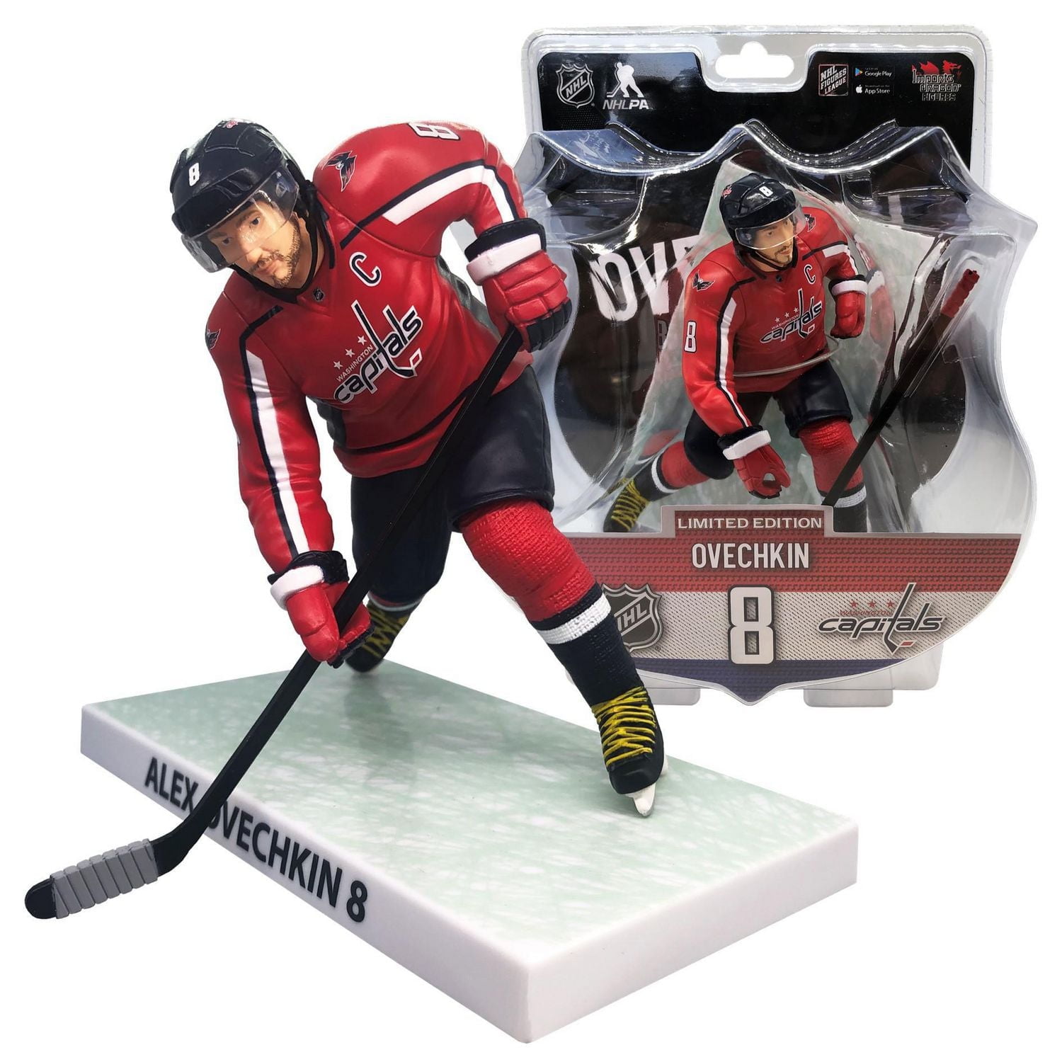 NHL Figures - Alex Ovechkin - Washington Capitals - 6 Inch Figure