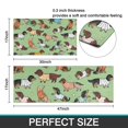 thumbnail image 7 of Cute Cartoon Dachshund Kitchen Rugs Sets Of 2,Anti Fatigue Kitchen Mat Rugs Non Slip Washable,Decorative Kitchen Floor Mats for Kitchen,Sink,Laundry,17"x30"+17"x47", 7 of 7