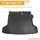 thumbnail image 3 of Tapete de Carga de Maletero Trasero Unique Bargains para Honda HR-V HRV 5 Asientos 2016-2022 TPE Negro Patrón de Rayas Verticales Antideslizante, 3 of 7