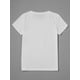 thumbnail image 2 of Camiseta de cuello redondo con estampado de dibujos animados para mujer, informal, de manga corta y largo regular, de punto de algodón para todas las estaciones, ideal para deportes de ocio., 2 of 6