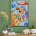 thumbnail image 2 of Lakeland Terrier Dog Stretched Canvas Size 8x12 – Basketball Canvas Print of Funny Lakeland Terrier Dog Wall Art, Basketball Sports Wall Decor, Home Decor, Dog Lover, 2 of 5