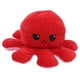 thumbnail image 2 of Muñeco de peluche de pulpo, peluche reversible, animal con tapa de doble cara, juguetes de regalo encantadores (rosa claro, rojo rosa, 20 x 10 cm), 2 of 14