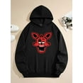 thumbnail image 2 of Five-Nights at Freddy Merch Mens Ultimate Heavyweight Pullover Hoodie Sweatshirt, 2 of 8
