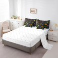 thumbnail image 3 of Math Bed in a Bag Twin 7 Pieces - Twin Size Comforter Set,Mathematical Formula Bedding Sets Math Equations Art Bed Set with Comforter,Sheets,Pillowcases & Shams, 3 of 5