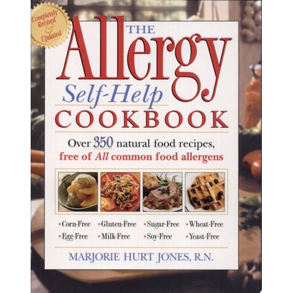 Pre-Owned The Allergy Self-Help Cookbook: Over 325 Natural Foods Recipes, Free of All Common Food Allergens: (Paperback) by Marjorie Hurt Jones