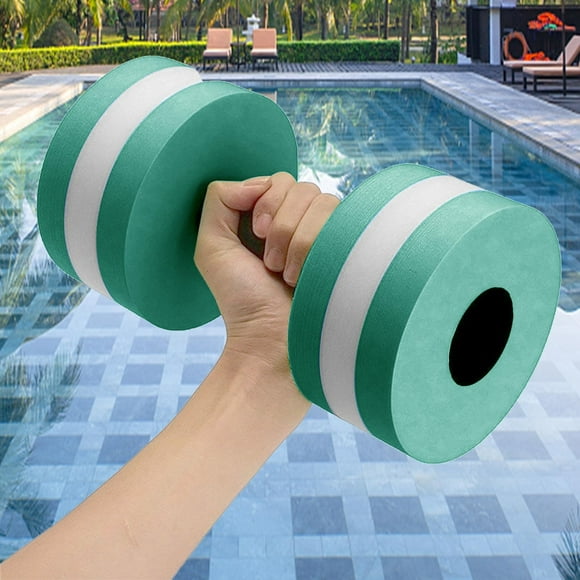 Summer Savings Clearance! 1pc Water Aerobics Dumbbells, EVA Aquatic Barbell for Pool Exercise, Fitness Aqua Dumbbells for Water Workouts and Aquatic Fitness Classes