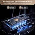 thumbnail image 4 of Cordless Stick Vacuum Cleaner 450W/48Kpa, 3 in 1 Rechargeable Cordless Vacuum, Lightweight Upright for Home Pet Hair Car Carpet Hardwood Floor, 4 of 16