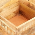 thumbnail image 2 of Casafoyer Storage Bench Solid Reclaimed Wood 15.7"x15.7"x17.7", 2 of 2