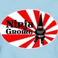 thumbnail image 3 of CafePress - Ninja Gnome Women's Light T Shirt - Women's Classic T-Shirt, 3 of 4