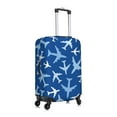 thumbnail image 3 of Daiia Airplanes in the Sky Luggage Cover, Thickened Washable Travel Luggage Covers, Elastic Unique Baggage Covers for 18-20 inch Luggage-Small, 3 of 9