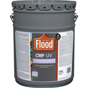 Flood Clear UV Based Exterior Wood Finish for Fences Decks Siding Stain 5 Gallon