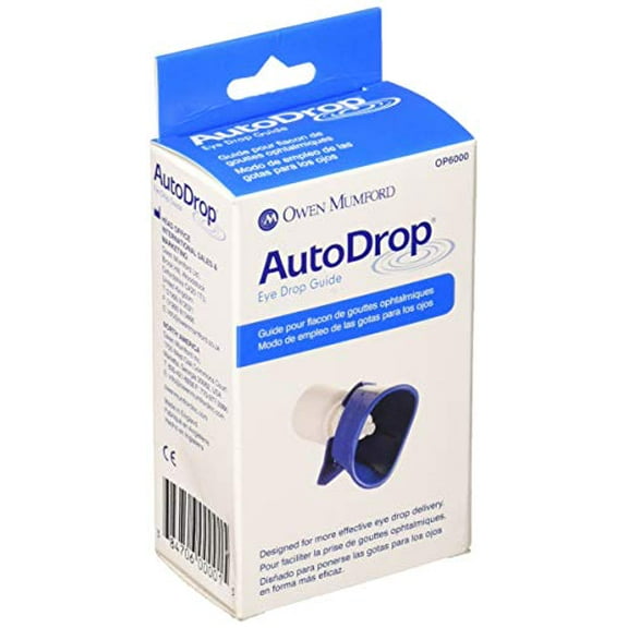 Owen Mumford Auto Eye Drop Guide, Accurate w/o Waste, OP6000, 1ct