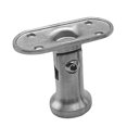 thumbnail image 2 of Wweixi Stairs Handrail Bracket Stainless Steel Column Bracket Railing Support Excellent For Stair Structures Flat shaped 30X60mm, 2 of 6