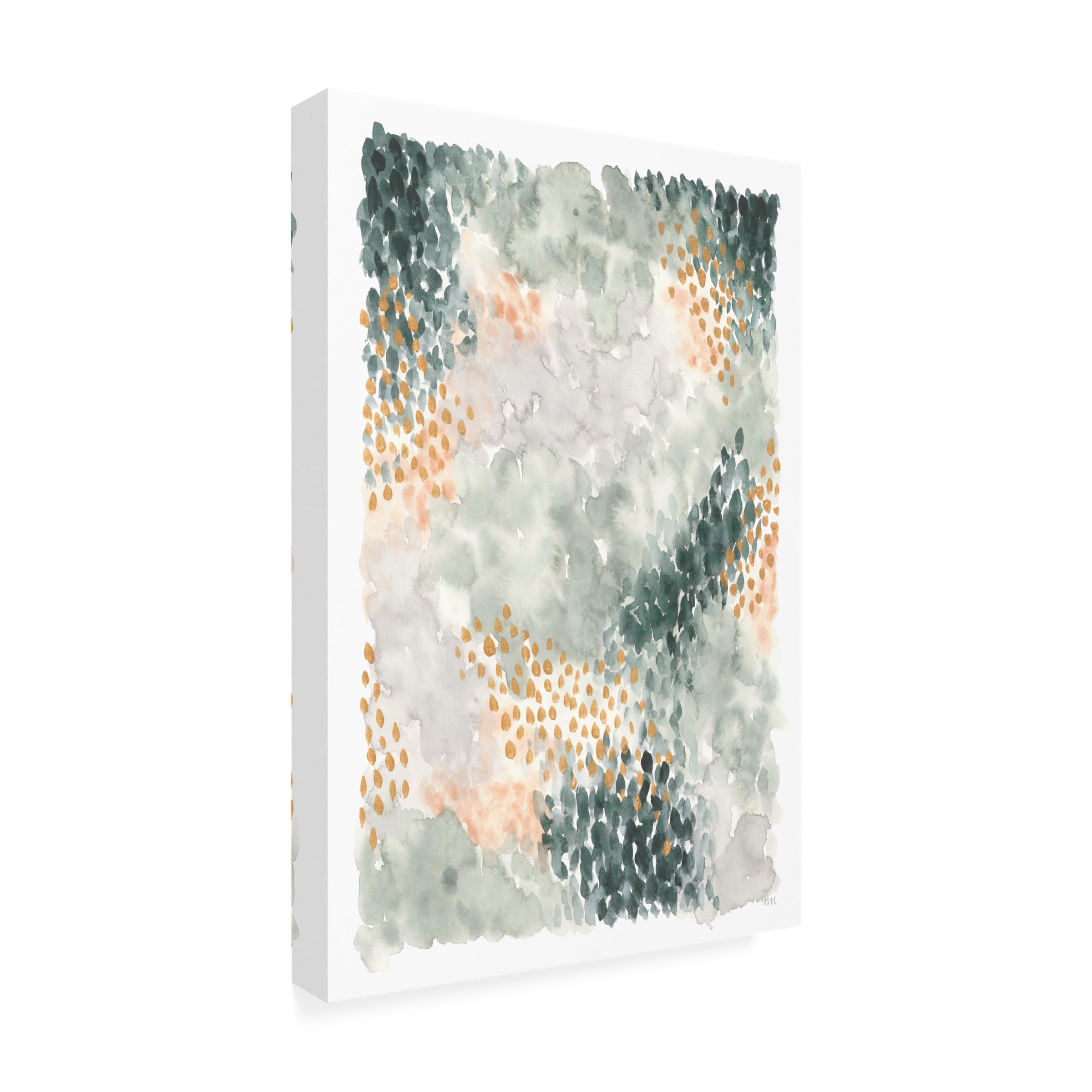 Laura Marshall 'Spring Blooms I' Canvas Art