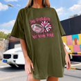 thumbnail image 2 of YDLCAFD Chemises à Manches Courtes pour Femmes Col en V avec Poche Mode Décontractée Haut Col Rond T-Shirts Été Manches Courtes Décontracté Imprimés T-Shirts Haut, 2 of 4