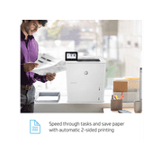 HP LaserJet Enterprise M611x Laser Printer, Black And White Mobile Print Up to
