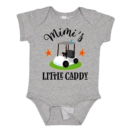 

Inktastic Mimi Little Caddy Grandchild Golfing Gift Baby Boy or Baby Girl Bodysuit